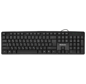Defender Next HB-440 RU [45440] {Проводная клавиатура,  полноразмерная,  черная}