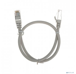 Патч-корд F / UTP REXANT категория 6,  RJ45-RJ45,  экранированный,  26AWG,  LSZH,  серый,  0.5 м