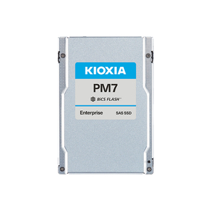 Серверный твердотельный накопитель /  KIOXIA SSD PM7-V,  1600GB,  2.5" 15mm,  SAS 24G,  TLC,  R / W 4200 / 3400 MB / s,  IOPs 720K / 320K,  TBW 8760,  DWPD 3  (12 мес.)