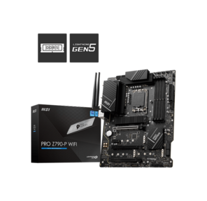 MSI PRO Z790-P WIFI LGA1700, 4DDR5, 3PCI-Ex16, 1PCI-Ex1, 4M.2 , 1USB3.2 Gen2 X2,  6USB3