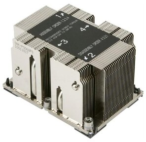 Supermicro Heatsink 2U+ SNK-P0068PS X11 Purley Series Servers LGA 3647-0