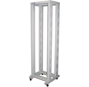 Стойка TWT  (TWT-RACK2-47U-6x10) двухрамная 47U. 600x1000. серая