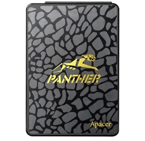 Apacer PANTHER AS340 120Gb SSD SATA 2.5" 7mm,  R490 / W360 Mb / s,  IOPS 90K,  MTBF 1, 5M,  TLC,  30TBW,  Retail  (AP120GAS340G-1)
