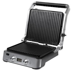 Гриль электрический BBK BEG2004 черный / металлик