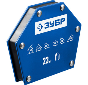 Угольник магнитный для сварочных работ ЗУБР УМ-6  до 23 кг