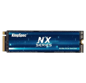 Kingspec SSD NE-512 2280,  512GB,  M.2 (22x80mm),  NVMe,  PCIe 3.0 x4,  3D TLC,  R / W 3400 / 2500MB / s,  IOPs 380 000 / 320 000,  TBW 500,  DWPD 0.89  (3 года)