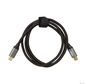 Bion Кабель USB Type-C to Type-C  (CM / CM),  100W,  USB 3.1,  4K@60Hz,  10Gbps,  1м,  черный [BXP-CCP-USBC3.1-CMCM-1M-B]
