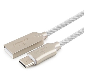 Cablexpert Кабель USB 2.0 CC-P-USBC02W-1.8M AM / Type-C,  серия Platinum,  длина 1.8м,  белый,  блистер