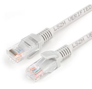 Патч-корд Premier PP31-1M-LSZH 1Гбит / с UTP 4 пары cat.5E CCA molded 1м серый RJ-45  (m)-RJ-45  (m)