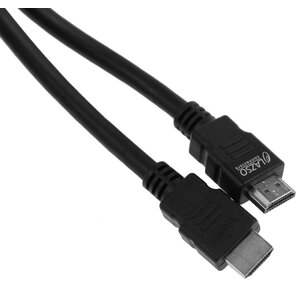 Кабель аудио-видео LAZSO WH-111 HDMI  (m) / HDMI  (m) 5м. Позолоченные контакты черный  (WH-111 (5M))