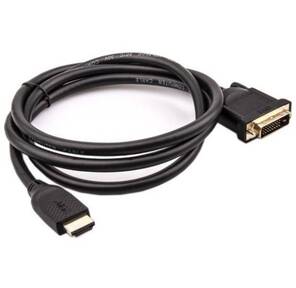 Кабель HDMI AM / DVI (24+1)M,  1.8м,  CU,  1080P@60Hz,  2F,  VCOM <CG484GD-1.8M>