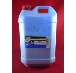 Тонер OKI C3300N / 5500 / 9600 / 9650 / 9800,  Xerox Phaser 7400 Cyan химический  (кан. 1кг) B&W Premium фас. Россия