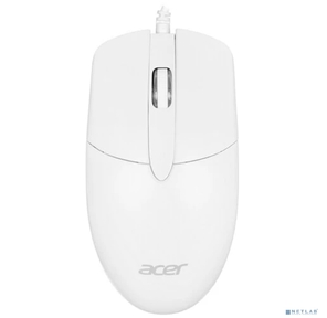 Мышь Acer OMW300 белый оптическая  (1200dpi) USB  (3but)