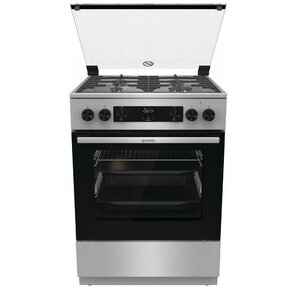 Плита Комбинированная Gorenje GKS6C72XF нержавеющая сталь