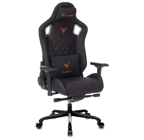 Кресло игровое Knight Titan черный ромбик эко.кожа с подголов. крестовина металл