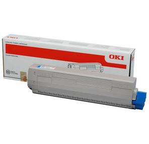 Тонер-картридж Oki C822 7.3К  (cyan)