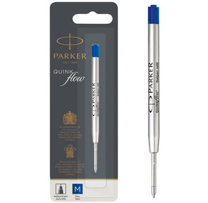 Стержень шариковый Parker QuinkFlow Z08  (CW1950371) M 1мм синие чернила блистер