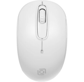 Мышь Oklick 505MW белый оптическая  (1000dpi) беспроводная USB  (3but)
