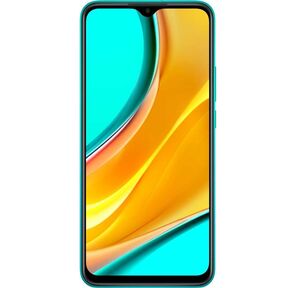 Xiaomi Redmi 9 64Gb 4Gb зеленый моноблок 3G 4G 2Sim 6.53" 1080x2340 Android 10 13Mpix 802.11 a / b / g / n / ac NFC GPS GSM900 / 1800 GSM1900 MP3 FM A-GPS microSD max512Gb