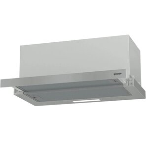 Вытяжка встраиваемая Gorenje TH60E5X черный управление: кнопочное  (1 мотор)