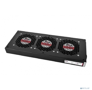 ЦМО Модуль вентиляторный,  3 вентилятора,  колодка,  цвет черный R-FAN-3J-9005