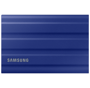Samsung MU-PE2T0R / WW External SSD 2TB T7 Shield  (Blue),  IP65,  Type C-to-C / A,  USB 3.2 Gen2,  R / W 1050 / 1000MB / s,  88x59x13mm,  98g  / 12 мес. / 