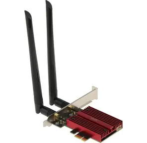 Сетевой адаптер Wi-Fi + Bluetooth Cudy WE3000S АХ5400 PCI Express  (ант.внеш.съем) 2ант.