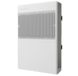 MikroTik Cloud Router Switch 318-16P-2S+OUT with 800MHz CPU,  256MB RAM,  16x Gigabit LAN with PoE-out,  2xSFP+ cages,  RouterOS L5 or SwitchOS  (dual boot),  outdoor enclosure,  mounting kit  (power supply N