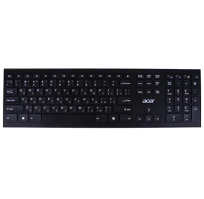 Клавиатура Acer OKR010 черный беспроводная slim Multimedia