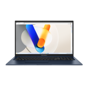 Ноутбук Asus Vivobook 17 X1704VA-AU1108 Core 7 150U 16Gb SSD512Gb Intel Graphics 17.3" IPS FHD  (1920x1080) без ОС blue WiFi BT Cam  (90NB13X2-M00MU0)