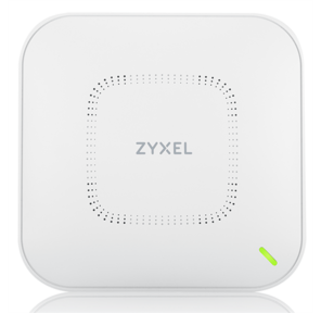 Гибридная точка доступа Zyxel NebulaFlex Pro WAX650S,  W-Fi 6,  802.11a / b / g / n / ac / ax  (2, 4 и 5 ГГц),  MU-MIMO,  Smart Antenna,  внутренние антенны 4x4,  до 1200+2400 Мбит / с,  1xLAN 5GE,  1xLAN GE,  PoE,  защита о