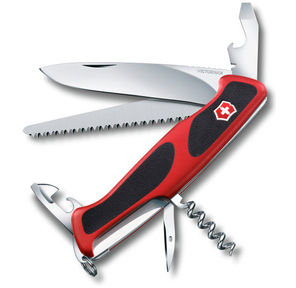 Нож перочинный Victorinox RangerGrip 55 0.9563.C 130мм 12 функций красно-чёрный