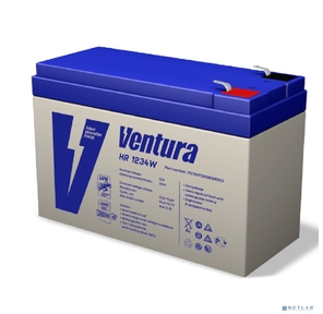 Ventura Аккумуляторная батарея HR 1234W 12V / 222 Вт / блок,  {клемма S63,  ДхШхВ 151х65х100мм,  масса 2, 62 кг,  срок службы 10 лет}