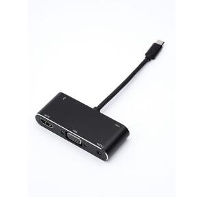 Кабель HDMI+VGA+USB-USB-C 0.1M AT2810 ATCOM