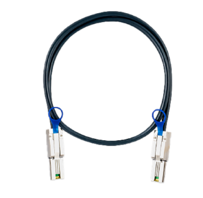 QNAP CAB-SAS05M-8088 mini SAS cable  (SFF-8088),  0.5 m