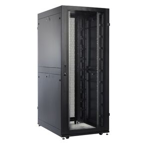 Шкаф серверный ЦМО ШТК-СП-48.8.10-44АА-9005 48U 800x1000мм пер.дв.перфор. задн.дв.перфор. 4 бок.пан. 1350кг черный