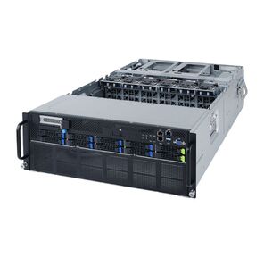 Платформа системного блока Gigabyte Платформа системного блока G482-Z54  (rev. A00) HPC Server - 4U DP 8 x Gen4 GPU Server Up to 8 x PCIe Gen4 GPGPU cards NVIDIA-Certified system for scalability,  functionality,  security,  and performance AMD EPYC™ 7003 processors with AMD 3D V-Cache™ Technology AMD EPYC™ 7003 series processor family 8-Ch