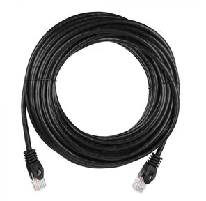 Патч-корд ACD-LPU5C-10M [ACD-LPU5C-10M] Cat5e UTP 24AWG 4Pair,  7 / 0.18мм CU Черный,  10м,   (741838)