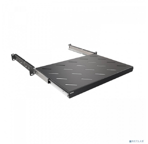 Полка выдвижная NTSS NTSS-MSKB-FS-600-BL 1U нагр.:20кг. 19" 300мм черный  (упак.:1шт)