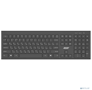 Клавиатура Acer OKR300 черный USB беспроводная  (ZL.KBDEE.014)