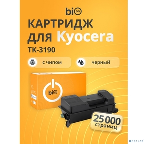 Bion BCR-TK-3190  Картридж для Kyocera ECOSYS { M3655idn / M3660idn / P3055dn / P3060dn / P3155dn / P3260dn / M3860idn / M3860idnf } (25000  стр.), Черный,  с чипом