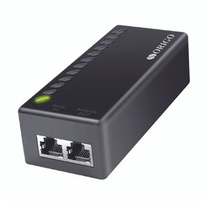 Инжектор PoE Injector 802.3af / at,  1x1000Base-T LAN,  1x1000Base-T PoE Out,  Output: 54VDC