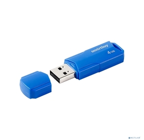 Smartbuy USB Drive 4Gb  CLUE Blue  (SB4GBCLU-BU)