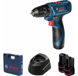 Дрель-шуруповерт Bosch GSR-120 аккум. патрон:быстрозажимной  (кейс в комплекте)