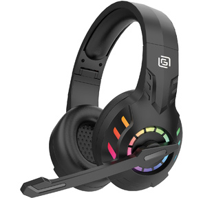 Наушники с микрофоном Оклик HS-L420G черный мониторные BT оголовье  (1939799)