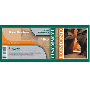 Бумага для плотера Lomond 1202081 140 г / м2,  610мм*30м*50 матовая