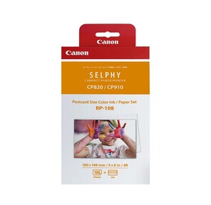 Набор для печати Canon RP-108 8568B001 10x15 / 108л. / белый для сублимационных принтеров