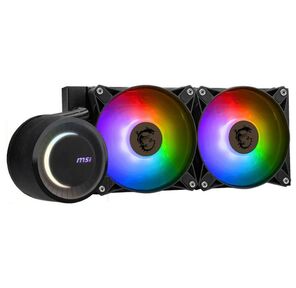 Жидкостная система охлаждения MSI MAG CORELIQUID M240 2x ARGB Fan,  Color Box,  LGA1700