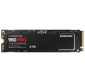 Samsung MZ-V8P2T0BW SSD 2TB 980 PRO,  V-NAND 3-bit MLC,  Elpis,  M.2  (2280) PCIe Gen 4.0 x4,  NVMe 1.3c,  R7000 / W5100,   IOPs 1 000 000 / 1 000 000