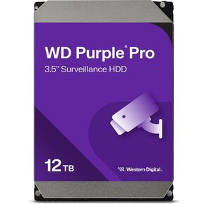 Жесткий диск /  HDD WD SATA3 12Tb Purple 7200RPM 256Mb 1 year warranty